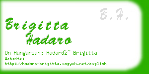 brigitta hadaro business card